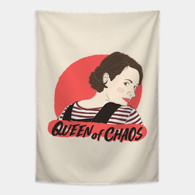 Queen of Chaos Tapestry by Plan8