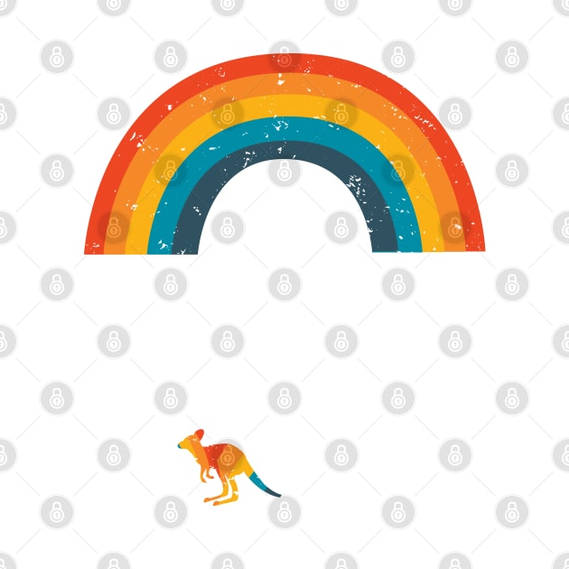 Proud mama Kangaroo Design Gift- LGBT Rainbow Pride - Show Your Son or Daughter You Love and Support Them! by WassilArt