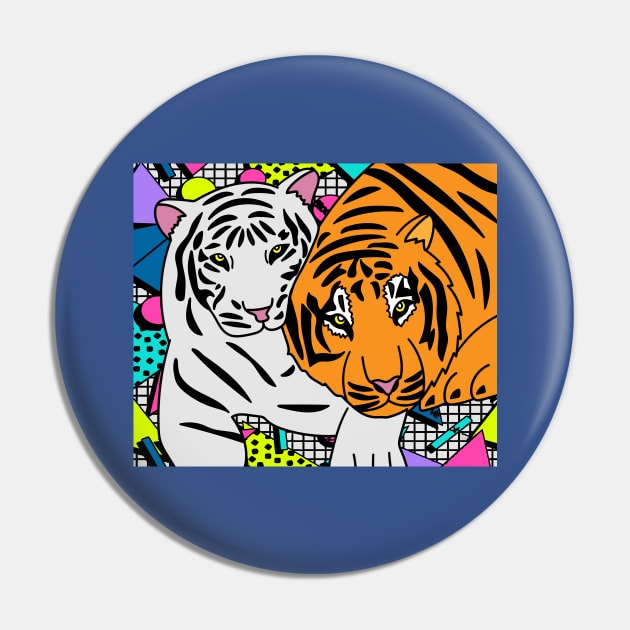 Patty Tiger Wild Animals Pin by flofin