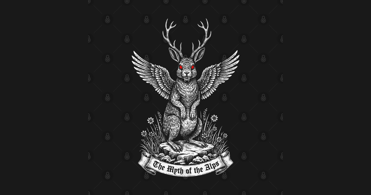 The Wolpertinger - Myth of the Alps Bavarian Folklore - Wolpertinger ...