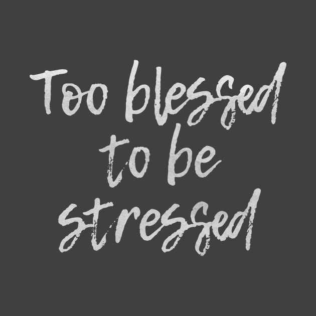 Too Blessed to be Stressed by Third Day Media, LLC.