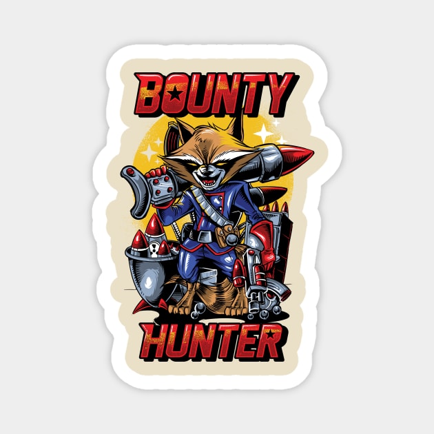 Bounty Hunter Magnet by crizdesigner