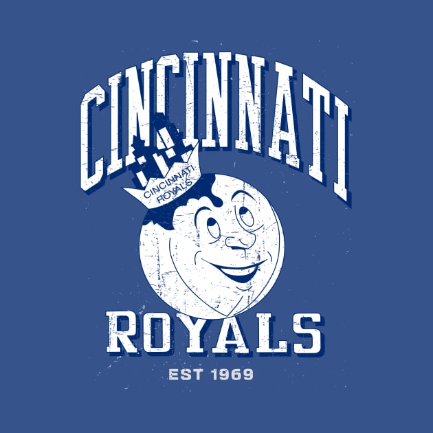 Vintage Cincinnati Royals by AksarART