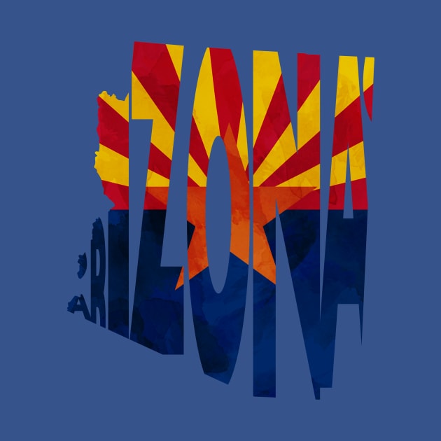 Arizona Typo Map by inspirowl