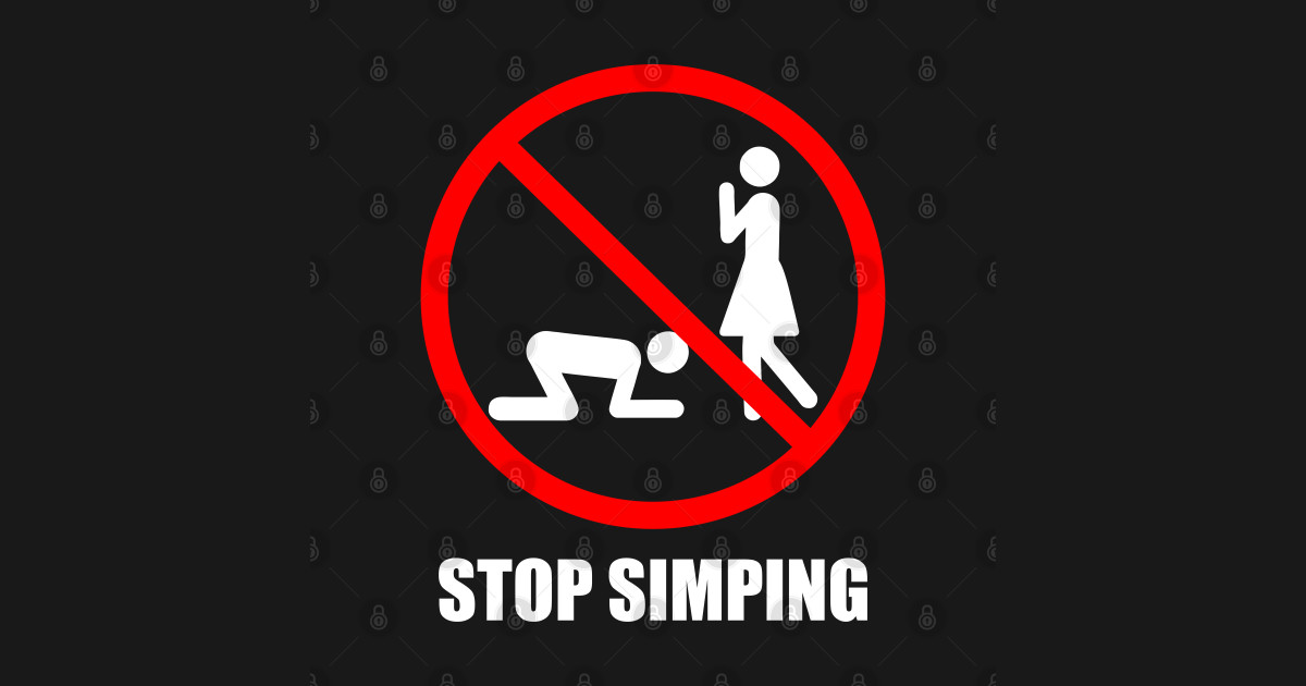 Stop Simping - Funny Couple Meme Gift - Stop Simping - T-Shirt | TeePublic