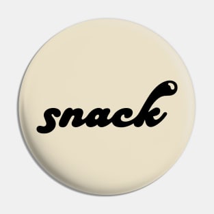 snack ( I'm a ) in black Pin