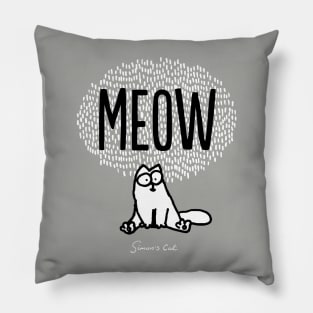 Simon's Cat - Meow Pillow