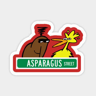 Asparagus Street Magnet