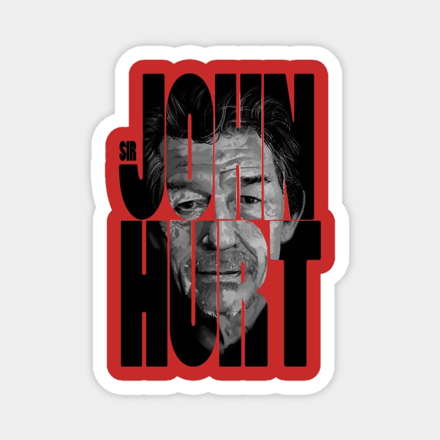 John Hurt Magnet by Robettino900