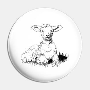 Lamb Ink Drawing Pin