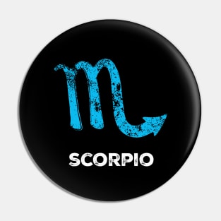 Scorpio Zodiac Sign Pin