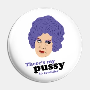 Mrs Slocombe from Are You Being Served? Pin