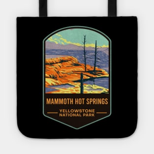 Mammoth Hot Springs Yellowstone National Park Tote