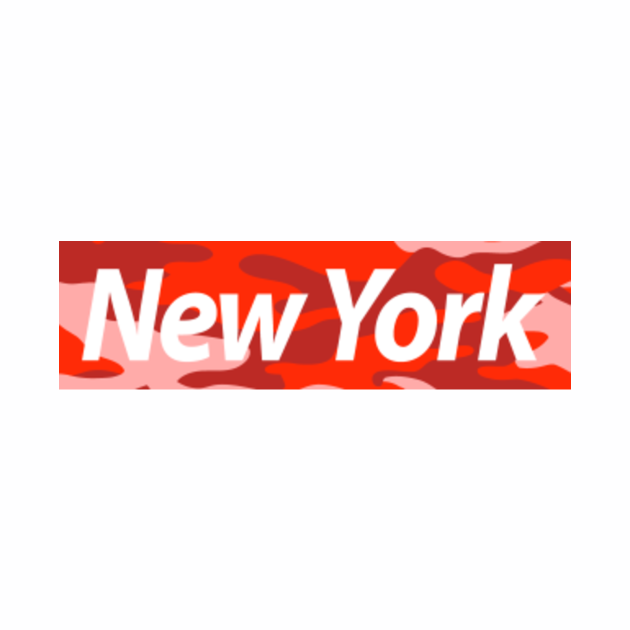 red camo box logo