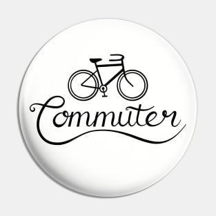 Bicycle Commuter Pin