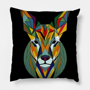 Portrait of Deer Pillow