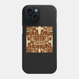 Firefly Damask Phone Case