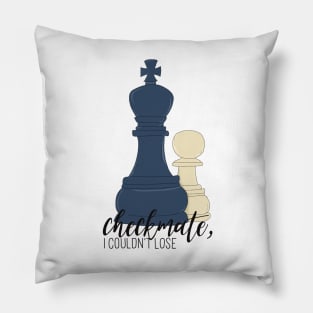 Checkmate colored Pillow