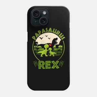 Father's Day Papa Saurus Rex Phone Case