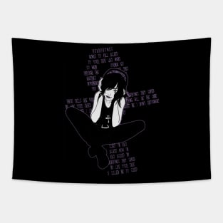 Headphones amuses Death Tapestry