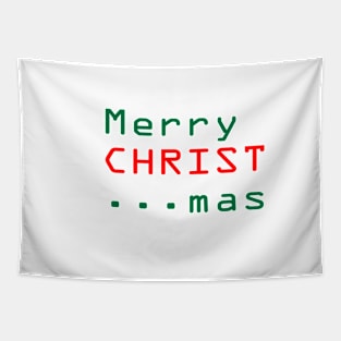 Merry Christmas Tapestry