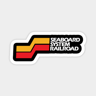 Seaboard System Railroad Magnet