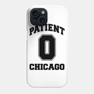 Patient Zero Zombie Chicago - Black Phone Case