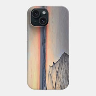 Sunset Sea / Maléa is looking for the goblin - children's book WolfArt Phone Case