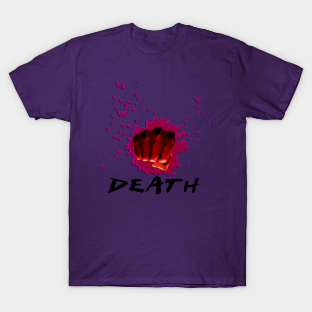Death Punch One Punch Man T Shirt Teepublic Saitama vs all might/might guy | one punch man(death battle!) was something i always wanted to do. death punch