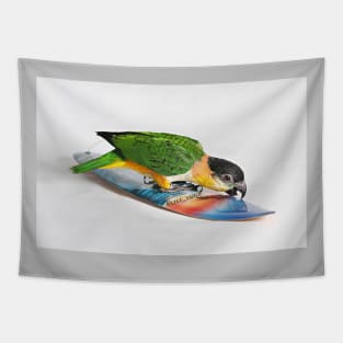 Surfer Birb Tapestry