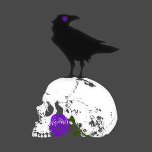 The Raven and the Purple Rose T-Shirt