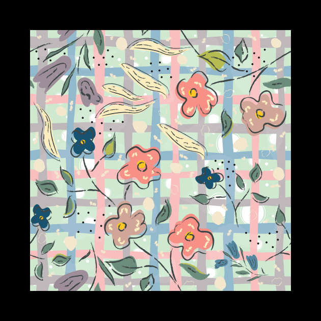 Floral Pattern by Kristina Stellar Scandinavian Land