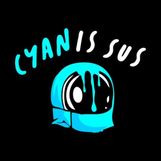 Cyan is sus by 2 souls