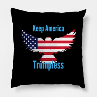 Keep America Trumpless ny -Trump Pillow