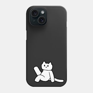 My "fantastic" cat. The thinker Phone Case