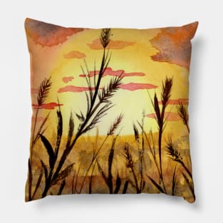 Autumn Wheat Pillow