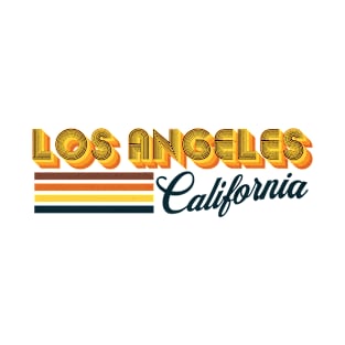 Los Angeles California Retro-Style T-Shirt