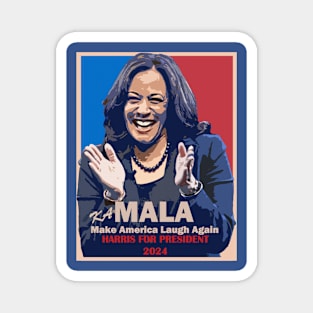 Make America Laugh Again-Kamala Harris 2024 Magnet