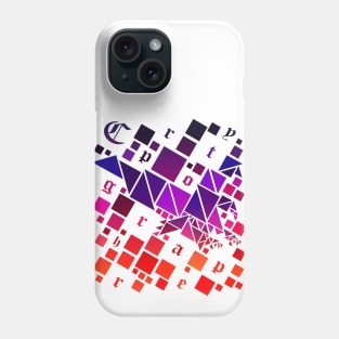 Cyberpunk Cryptographer Design Phone Case