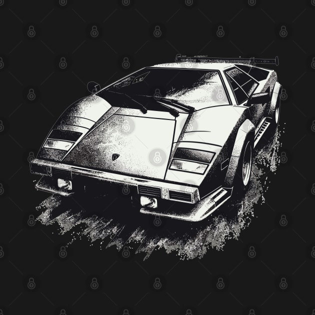 Lamborghini Countach by Vehicles-Art