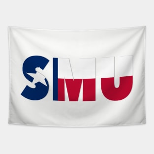 SMU Texas Flag Tapestry