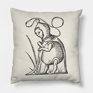 Grotesque #28 The Drolatic Dreams of Pantagruel (1565) Pillow