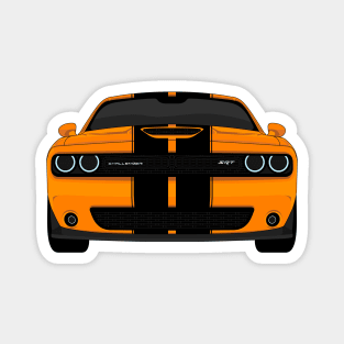 CHALLENGER ORANGE Magnet