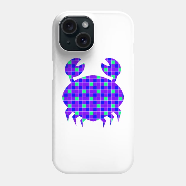 Crab artistic design Phone Case by MICRO-X