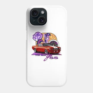 Classic Mustang - My Little Pony Will Kick Your SS ! Phone Case