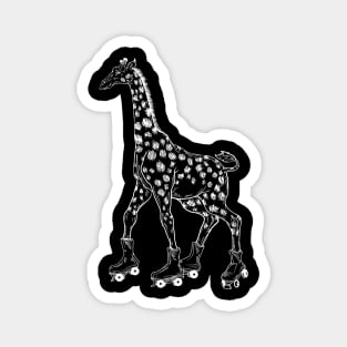 SEEMBO Giraffe Skating Roller Skates Skate Derby Fun Skater Magnet