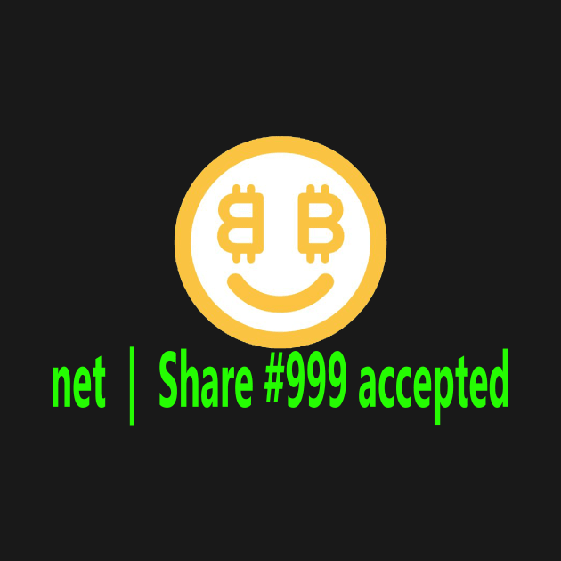 NiceHash Share accepted with Logo by Destro