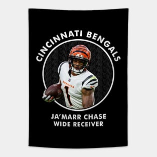 JA'MARR CHASE - WR - CINCINNATI BENGALS Tapestry