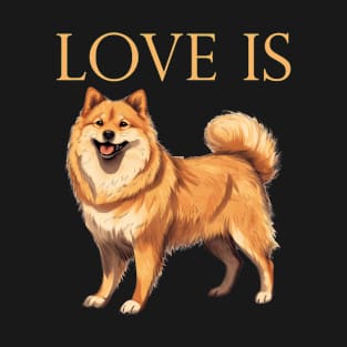 Love is Finnish Spitz T-Shirt