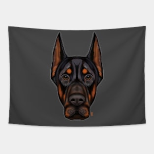 Doberman pinscher Tapestry